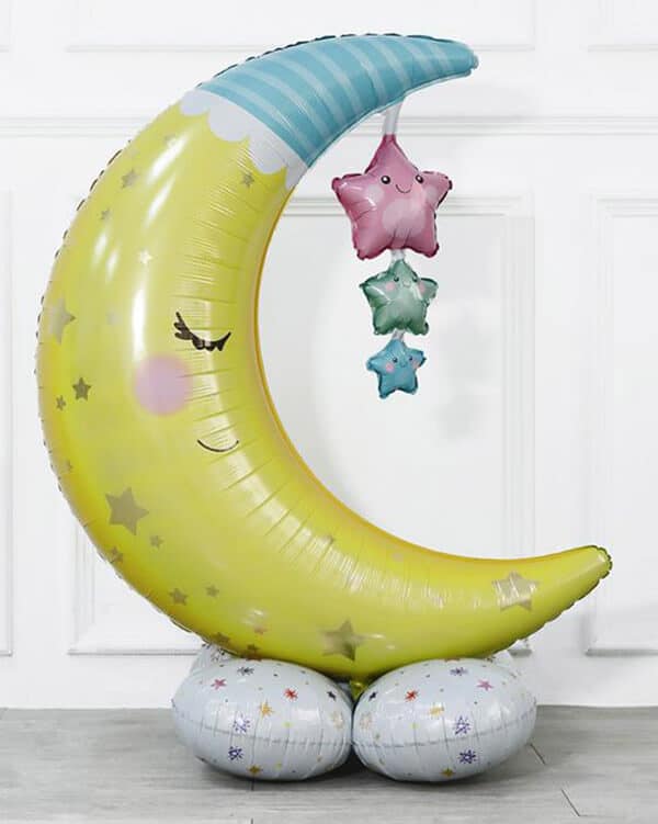 19900_Шар_(50_127_см)_Фигура_на_подставке_Полумесяц_и_звезды_1_шт_в_упак_1