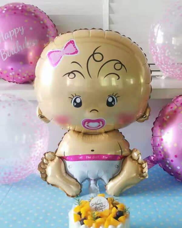 R292_Шар_(29_74_см)_Фигура_Малышка_Девочка_1_шт_1